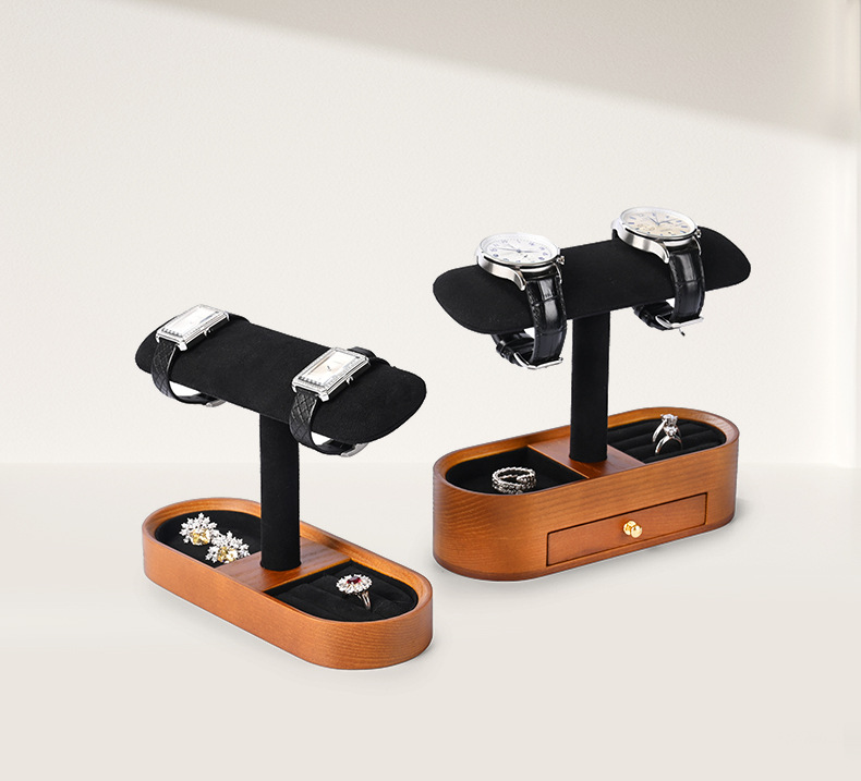 고급 원목 시계 진열대