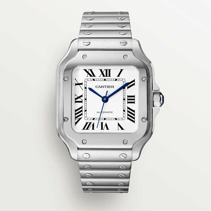 BV | 카르티에 산토스 미듐｜35.1mm｜WSSA0029｜9015 무브먼트