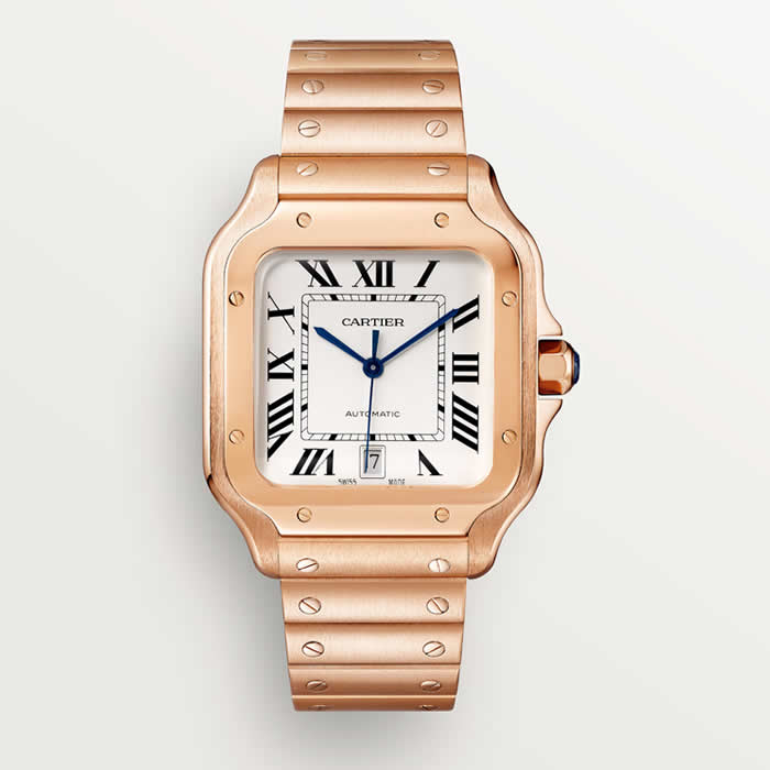 BV | 카르티에 산토스 라지｜39.8mm｜WGSA0018｜9015 무브먼트