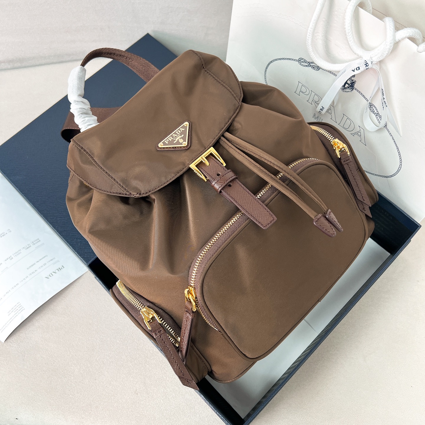 프라다 리나일론 백팩 1BZ081 24.5x29x12cm