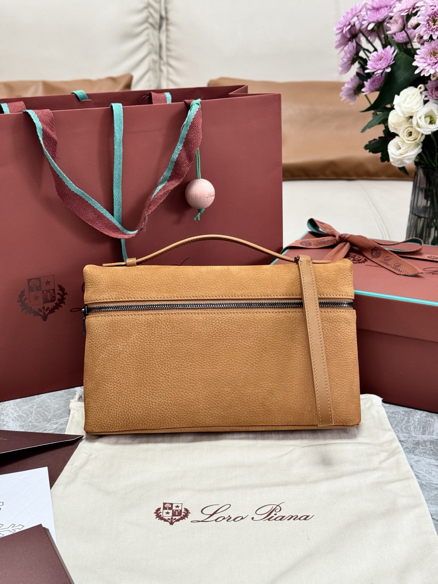 로로피아나 엑스트라 파우치 남성 클러치 29*17*5