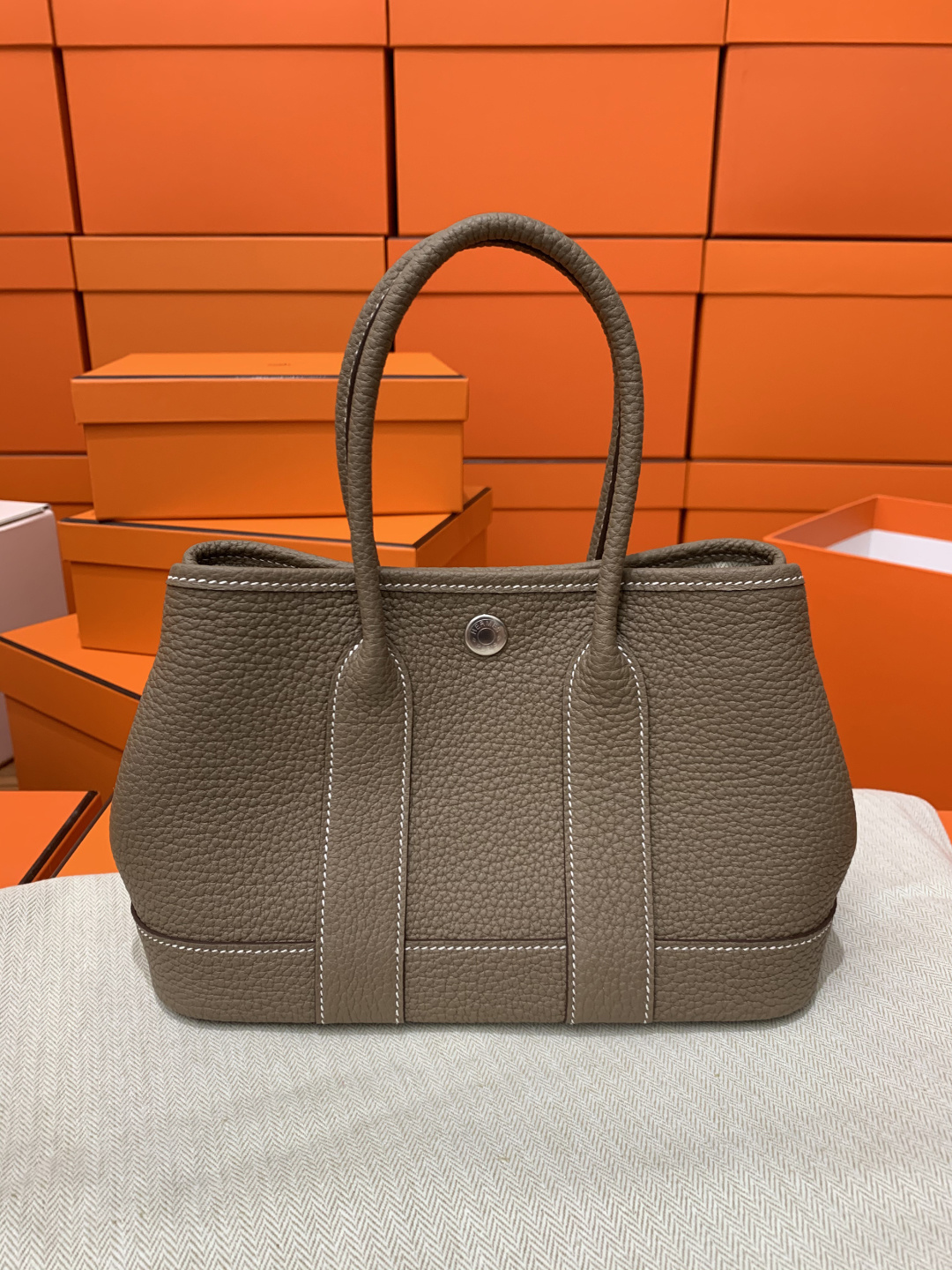 M9 에르메스 Garden Party 23cm Togo