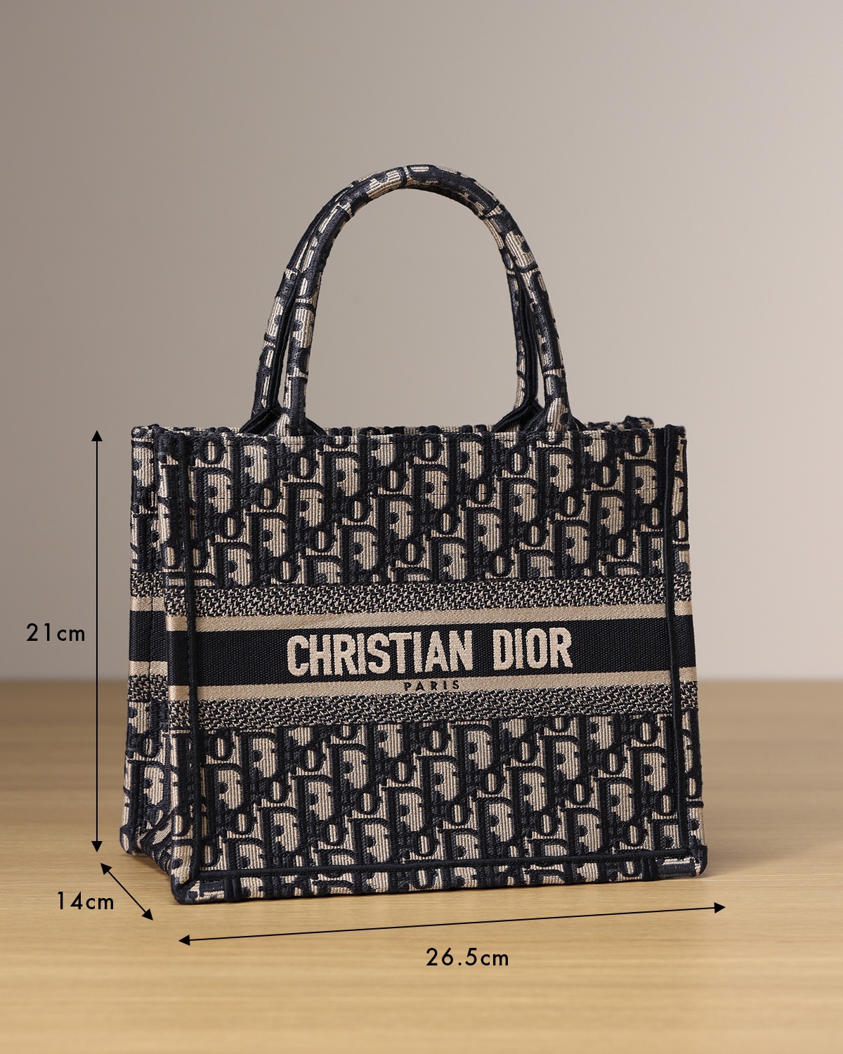 M9 Dior Book Tote M1265ZRIW_M828 26.5 x 21 x 14