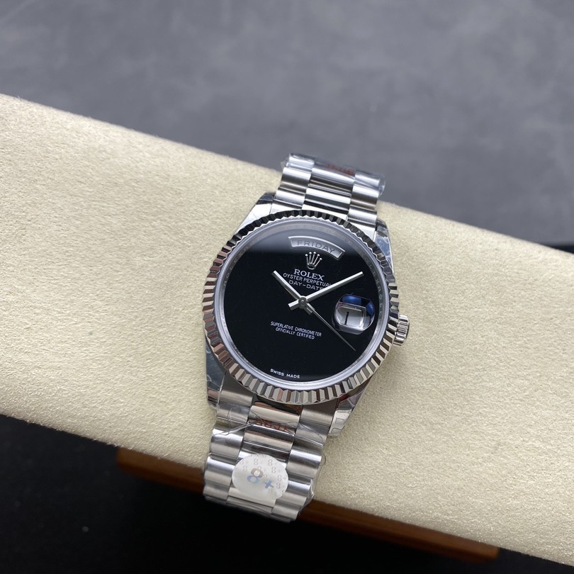 8+ | 3255 무브먼트 | 36mm | 데이데이트 Day-date 147g