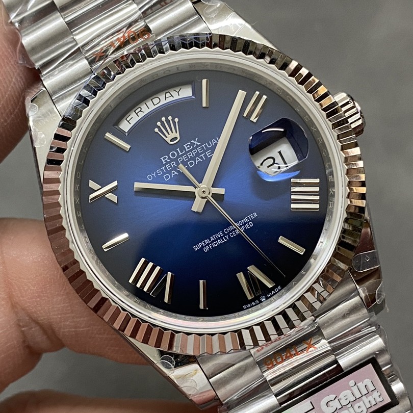 QF l 2836 무브먼트 | 40mm | 데이데이트 Day-date 184g