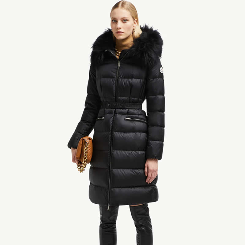 몽클레어 boedic 롱 슬림핏 다운 재킷