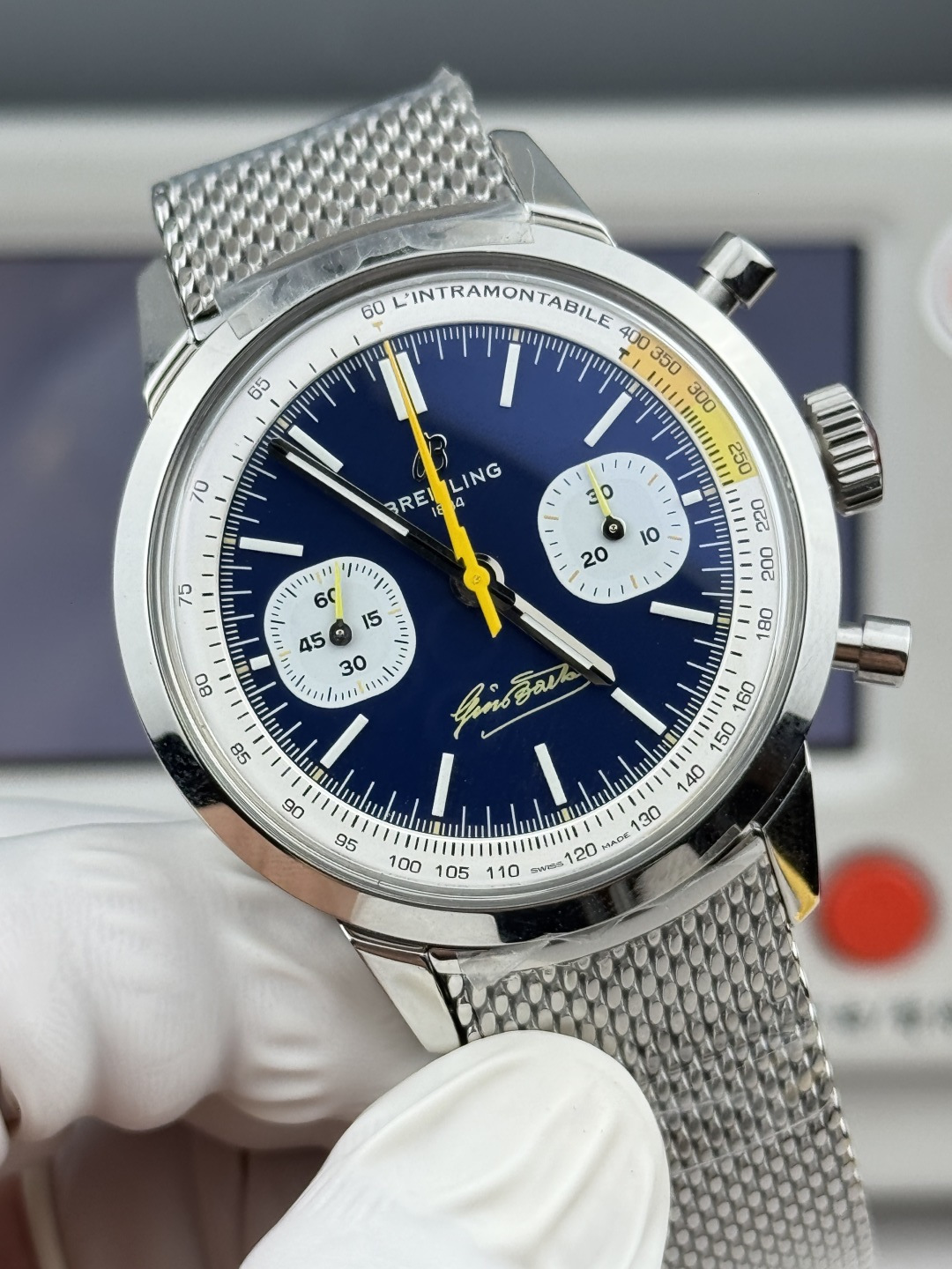 BLS l 7750 l  41mm l 브라이틀링 탑 타임  B01 Deus