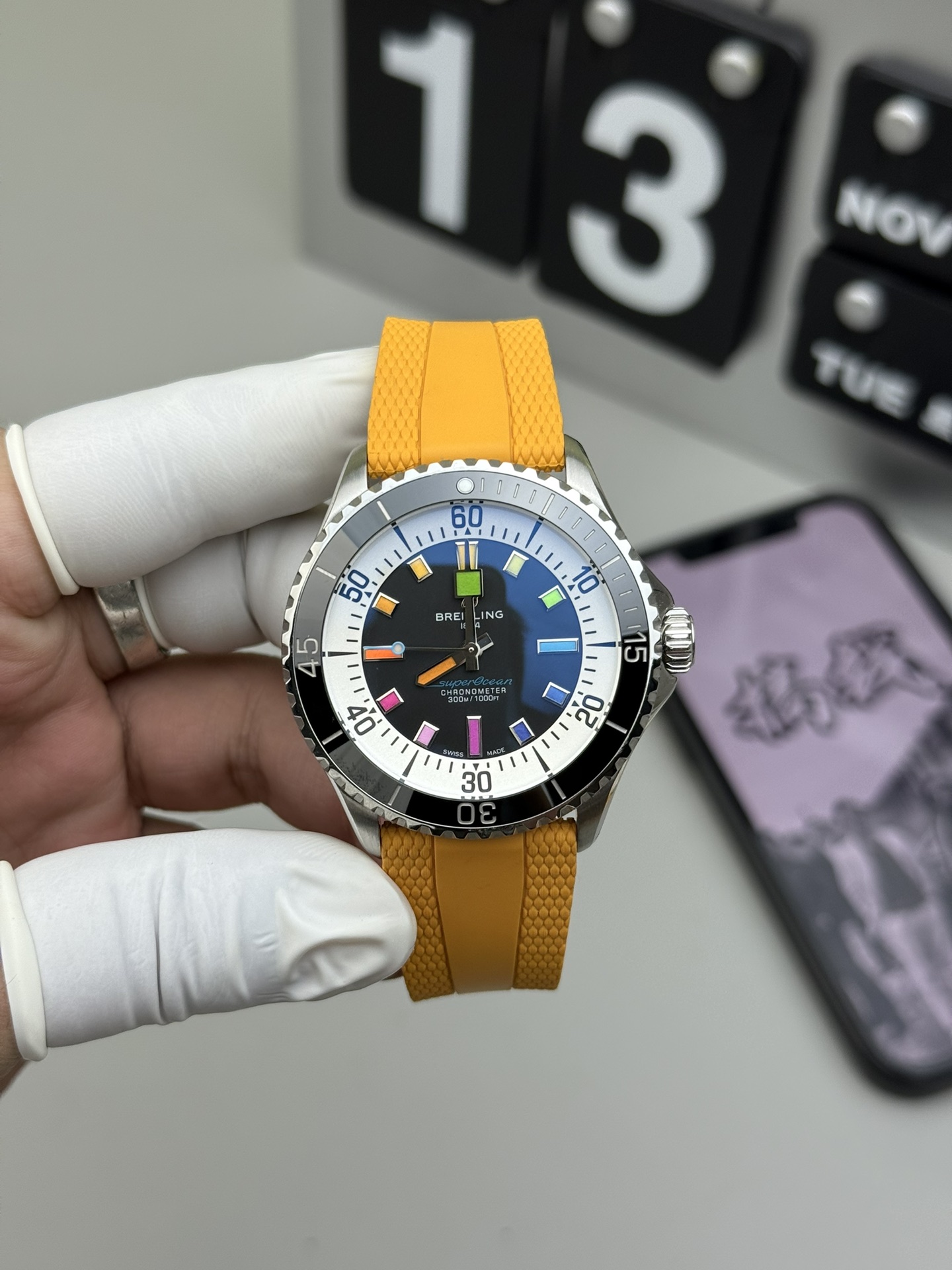 BLS l 2824 무브먼트 l 42mm l 브라이틀링 Superocean Automatic 42