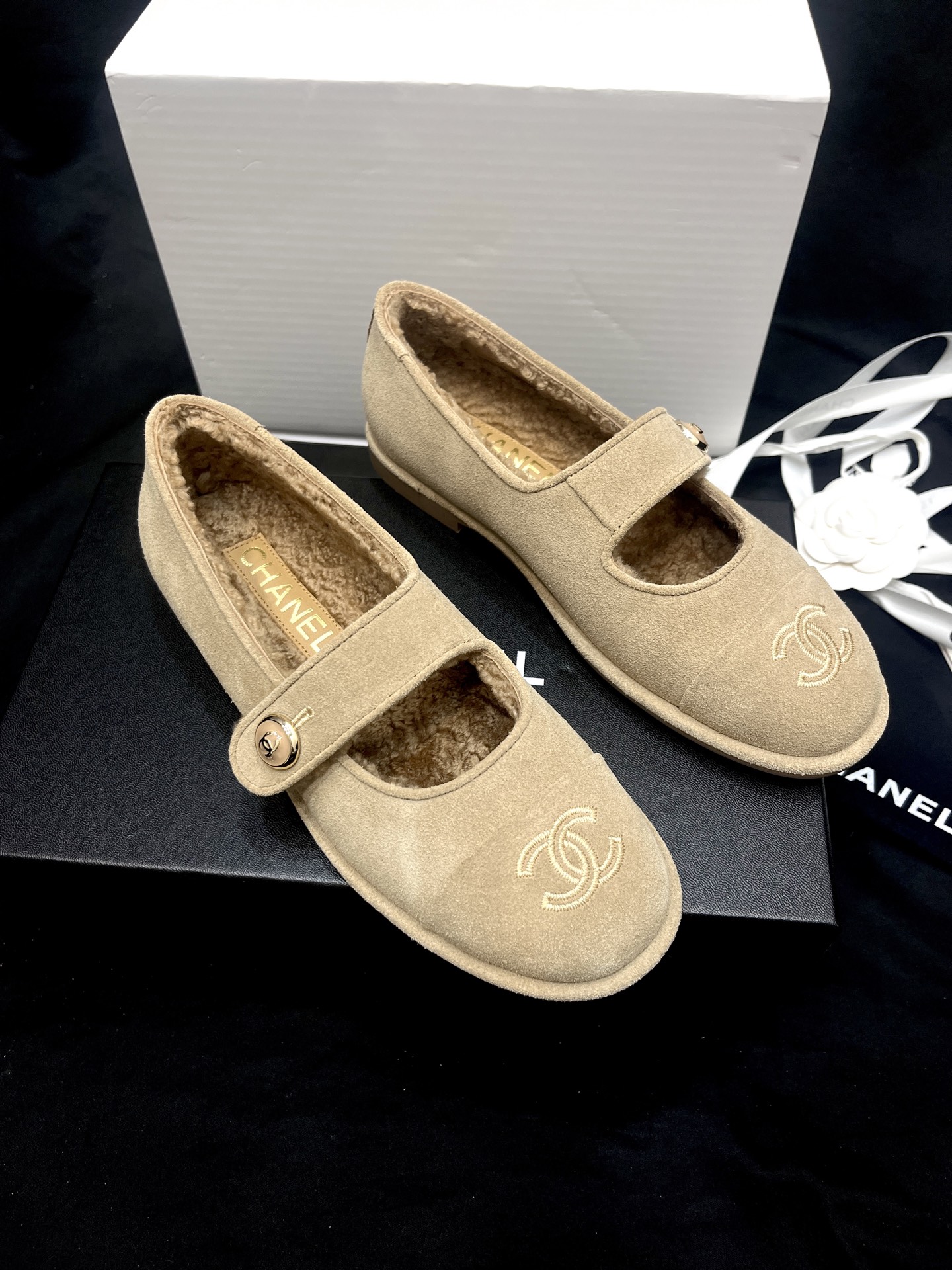 샤❤넬 25A 메리제인 플랫 슈즈