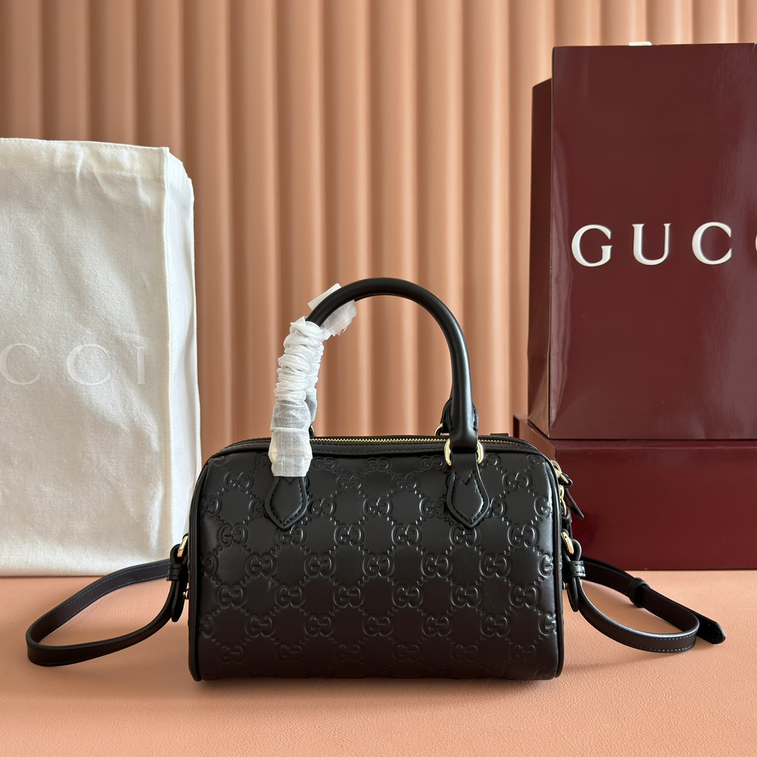 구찌 GG 엠블럼 스몰 보스턴백 848889 20.5x 14x 11.5cm