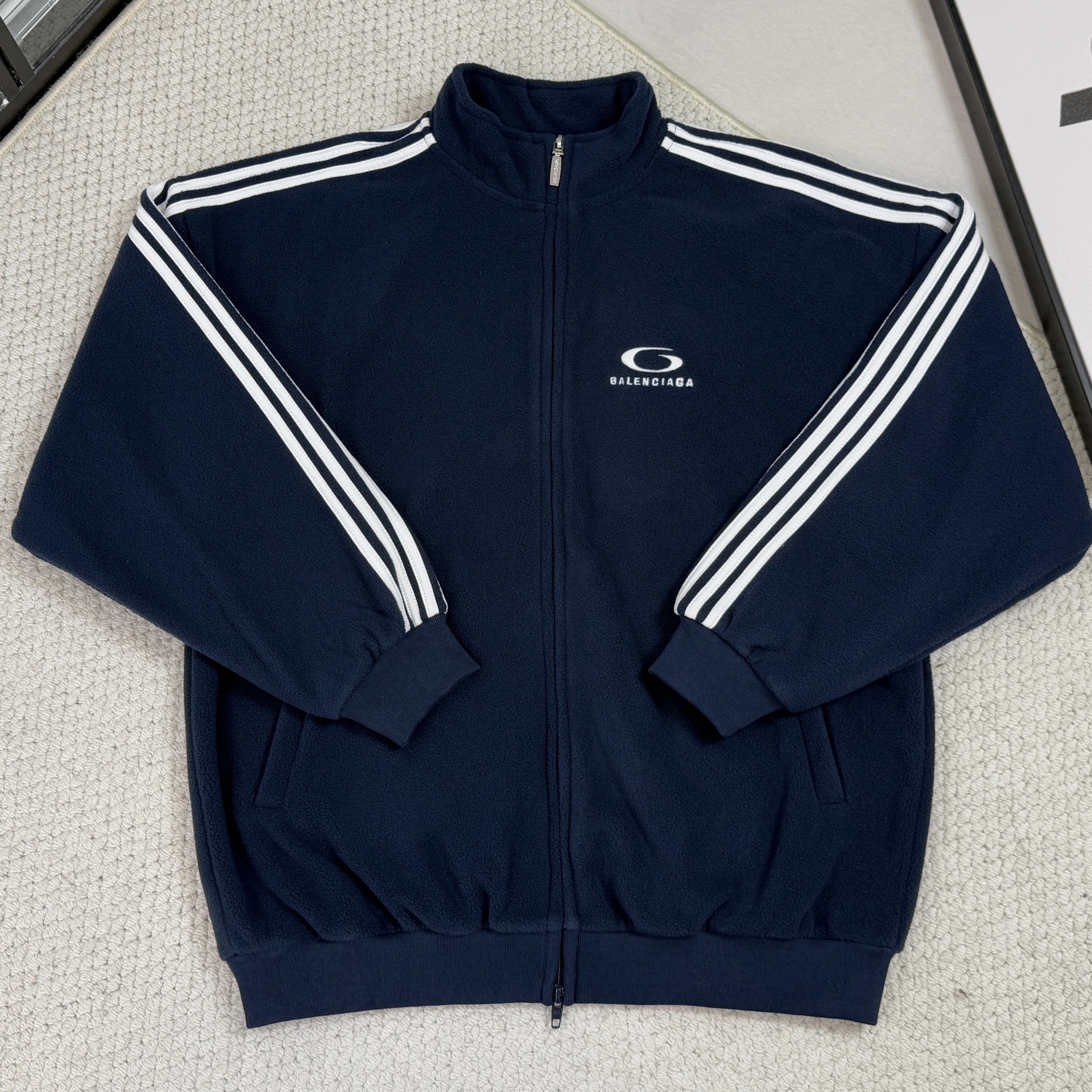 발렌시아가  루프 스포츠 아이콘 집업 재킷