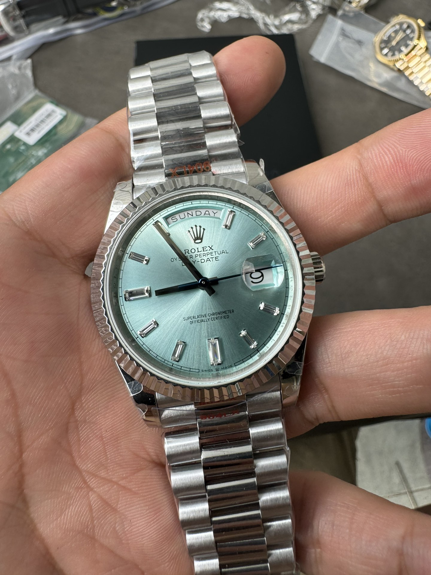 GM l 2836무브먼트 l 40mm l 데이데이트 Day-date 178g