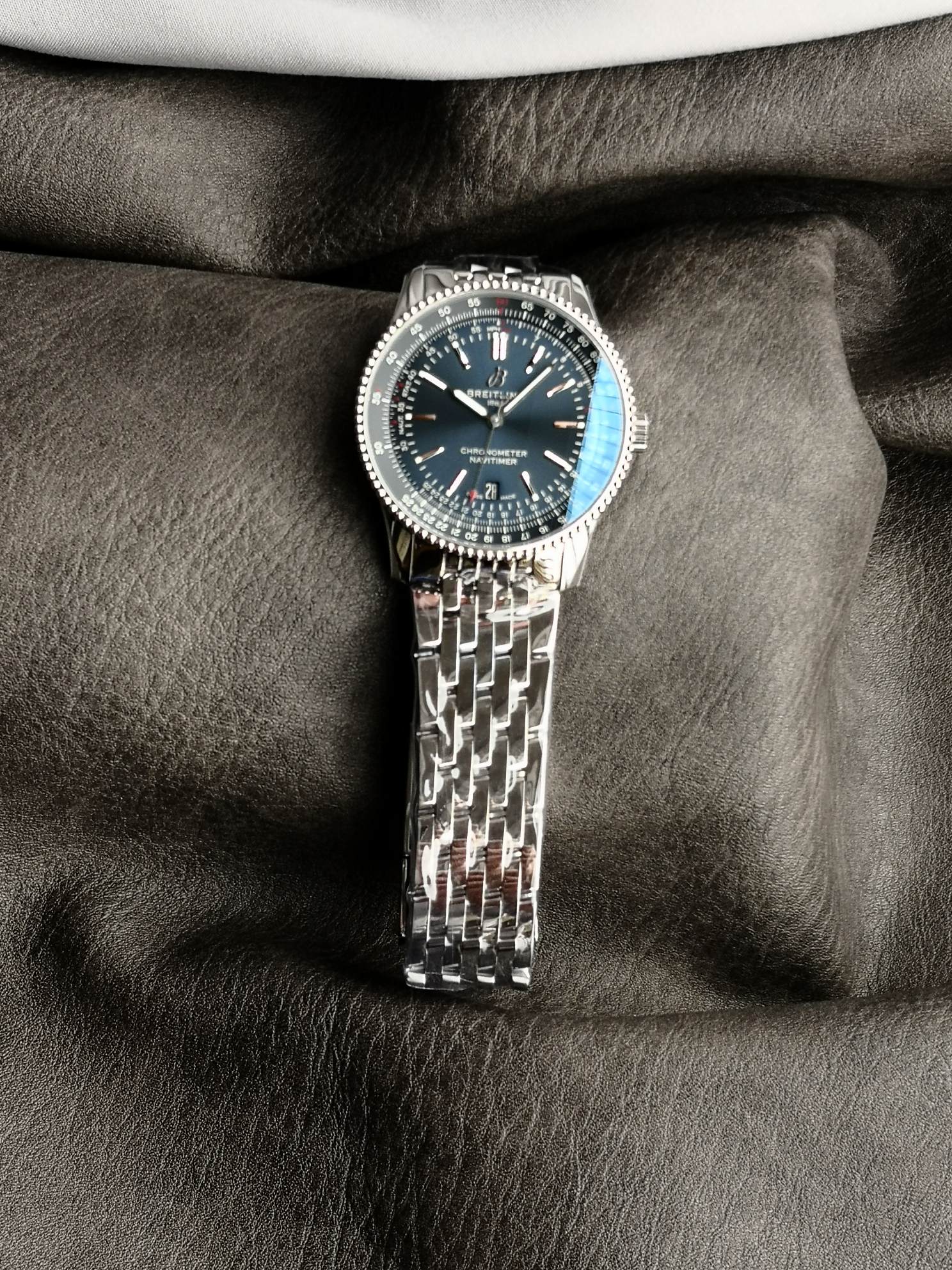 V7 l 2824 무브먼트 l 41mm l 브라이틀링 Navitimer 오토매틱 41