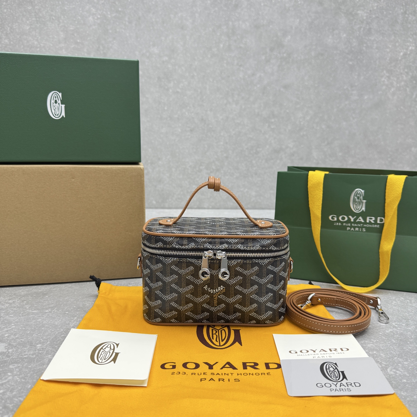 고야드 뮤즈 바니티 크로스백 16×8×10cm