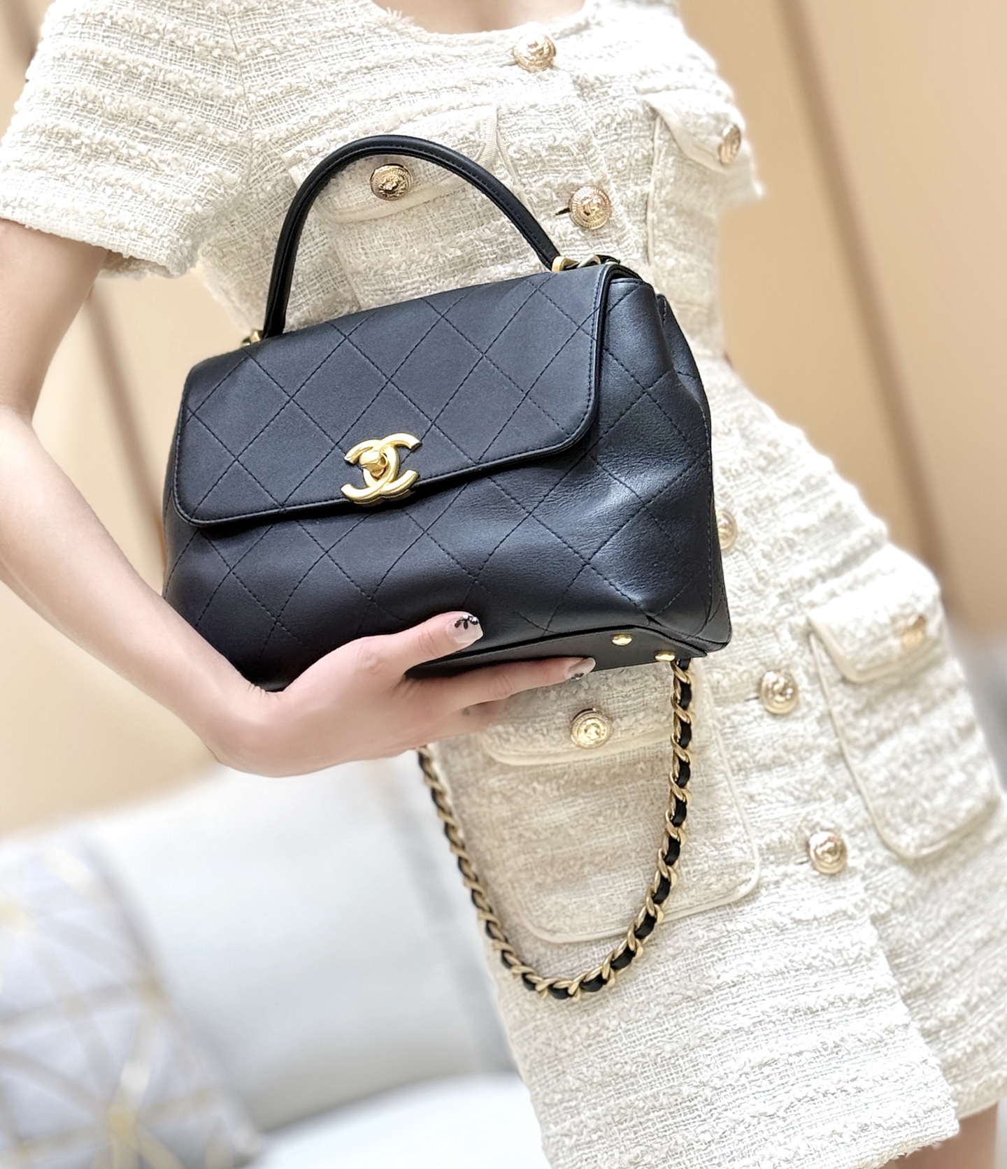 샤*  플랩백 AS5467  20.5*28*9.5cm