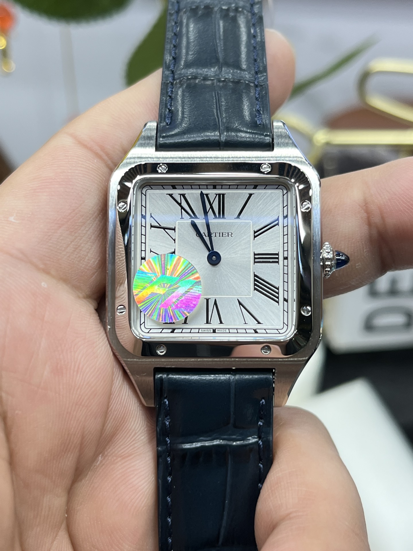 F1 | 쿼츠 무브먼트 l 카르티에 산토스 뒤몽 워치