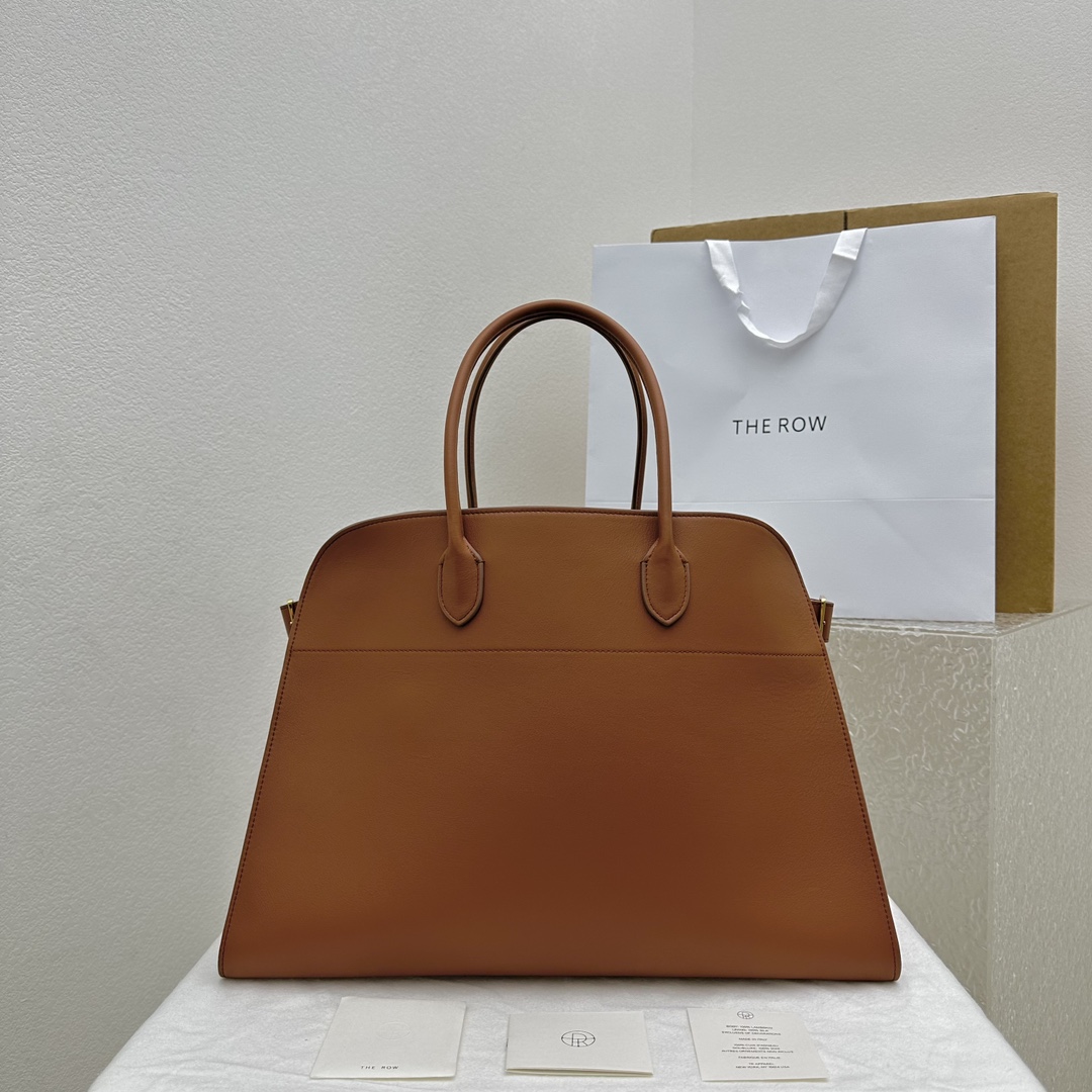 THE  ROW Margaux 17   가죽 백  43x24x30cm