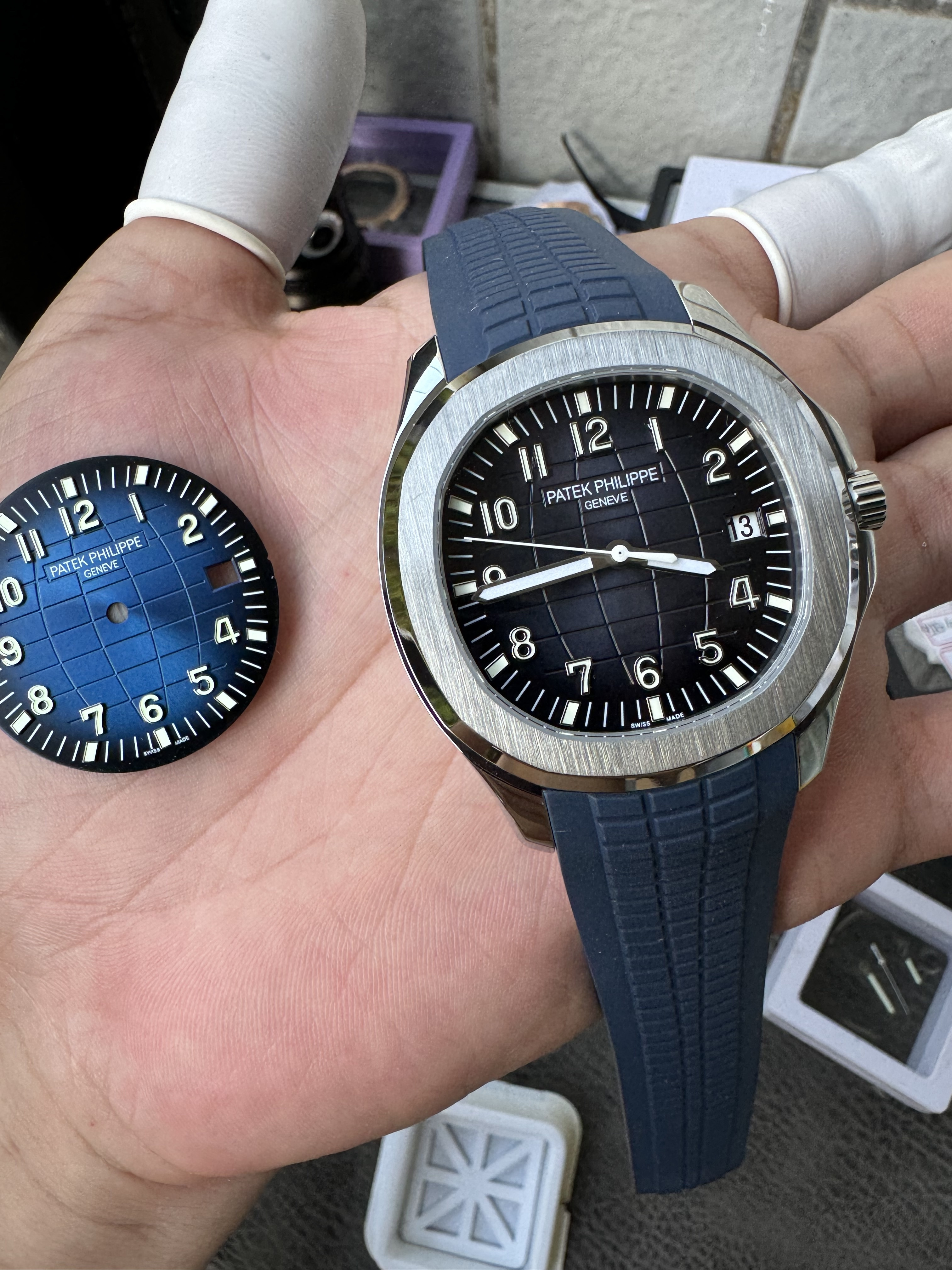 SW  5168  대용 다이얼+핸드+데이트 3ea세트 공임포함