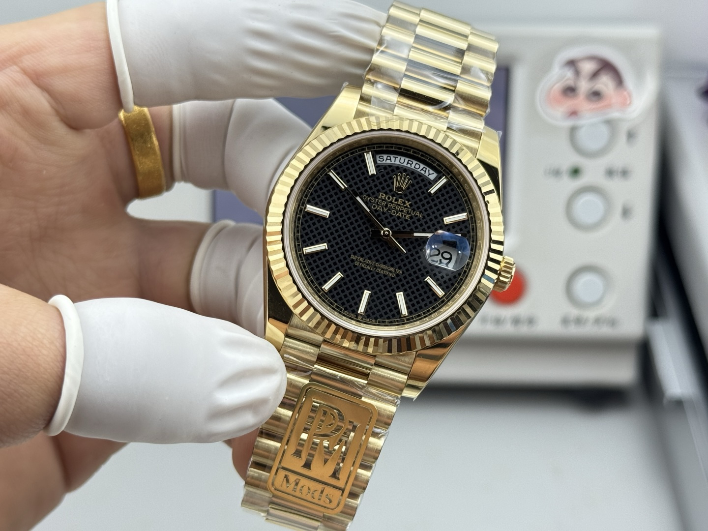 PPM l 단동3255 세라믹튜브 포함 l 40 l  데이데이트 Day-date 209g