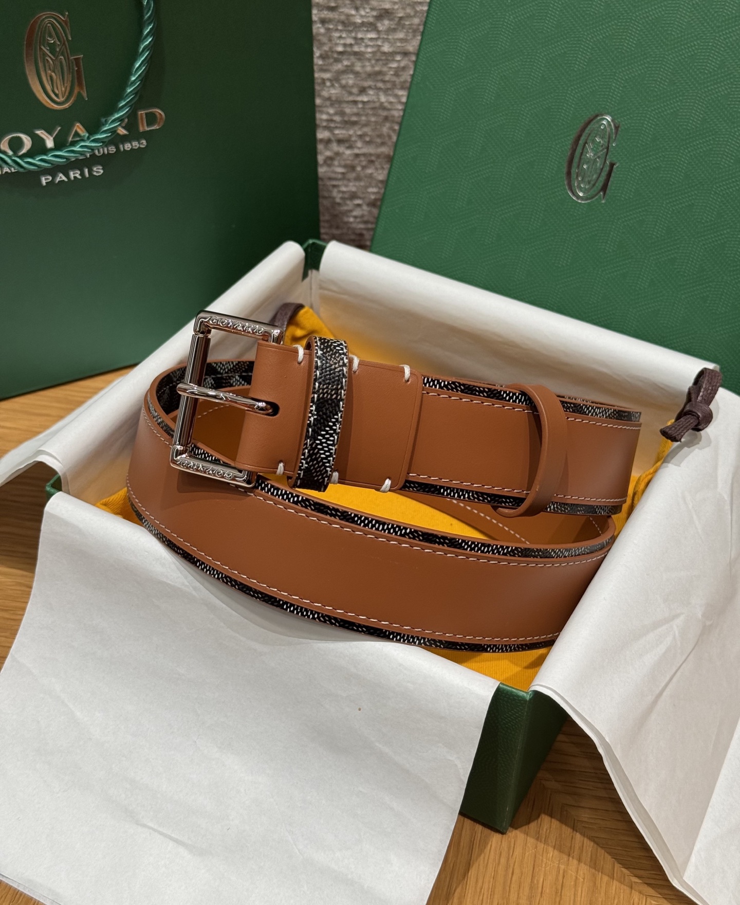 고야드 플로리다 벨트  4.0cm