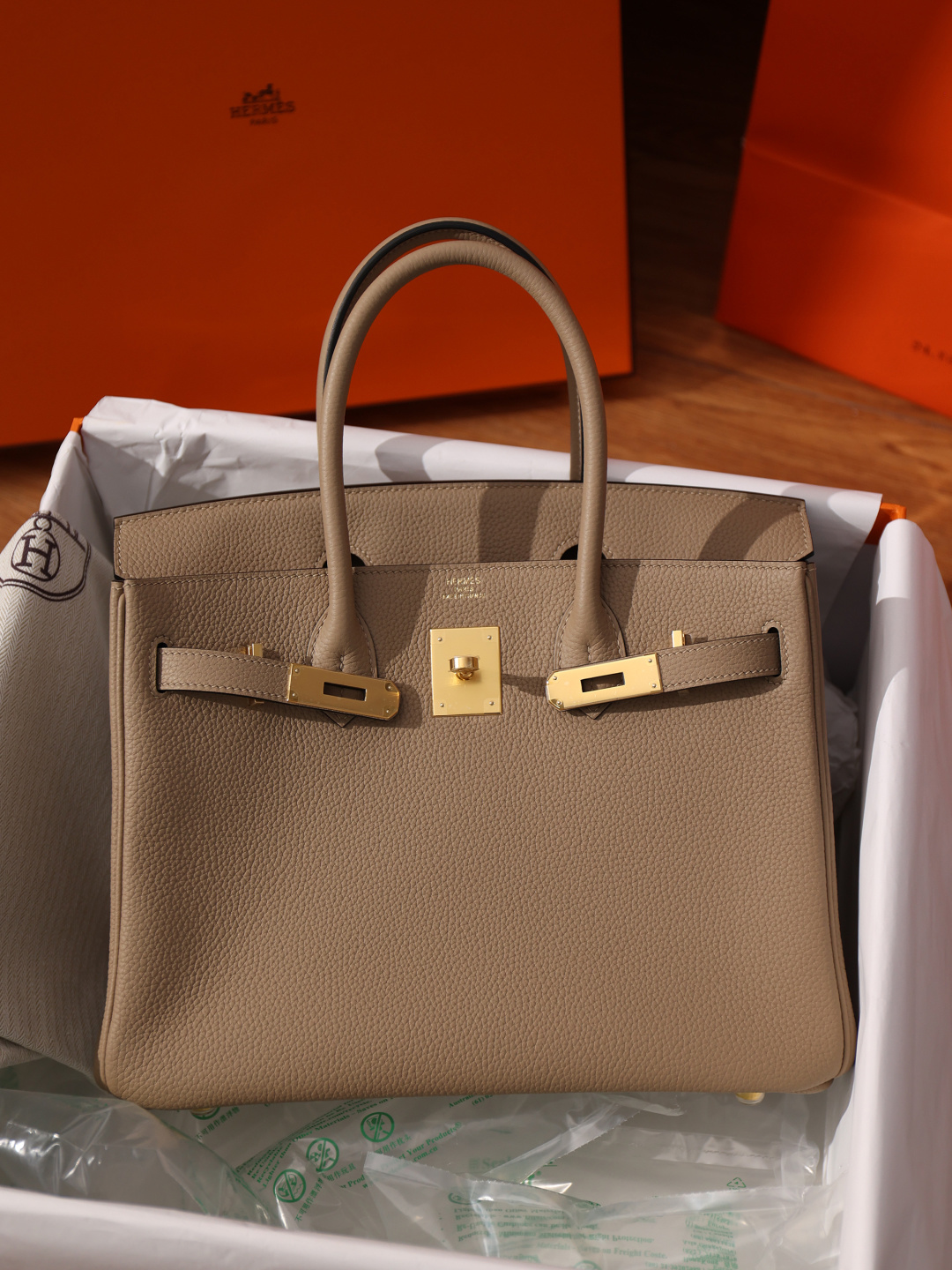 M9 Hermès Birkin 30 버킨 30 토고 가죽