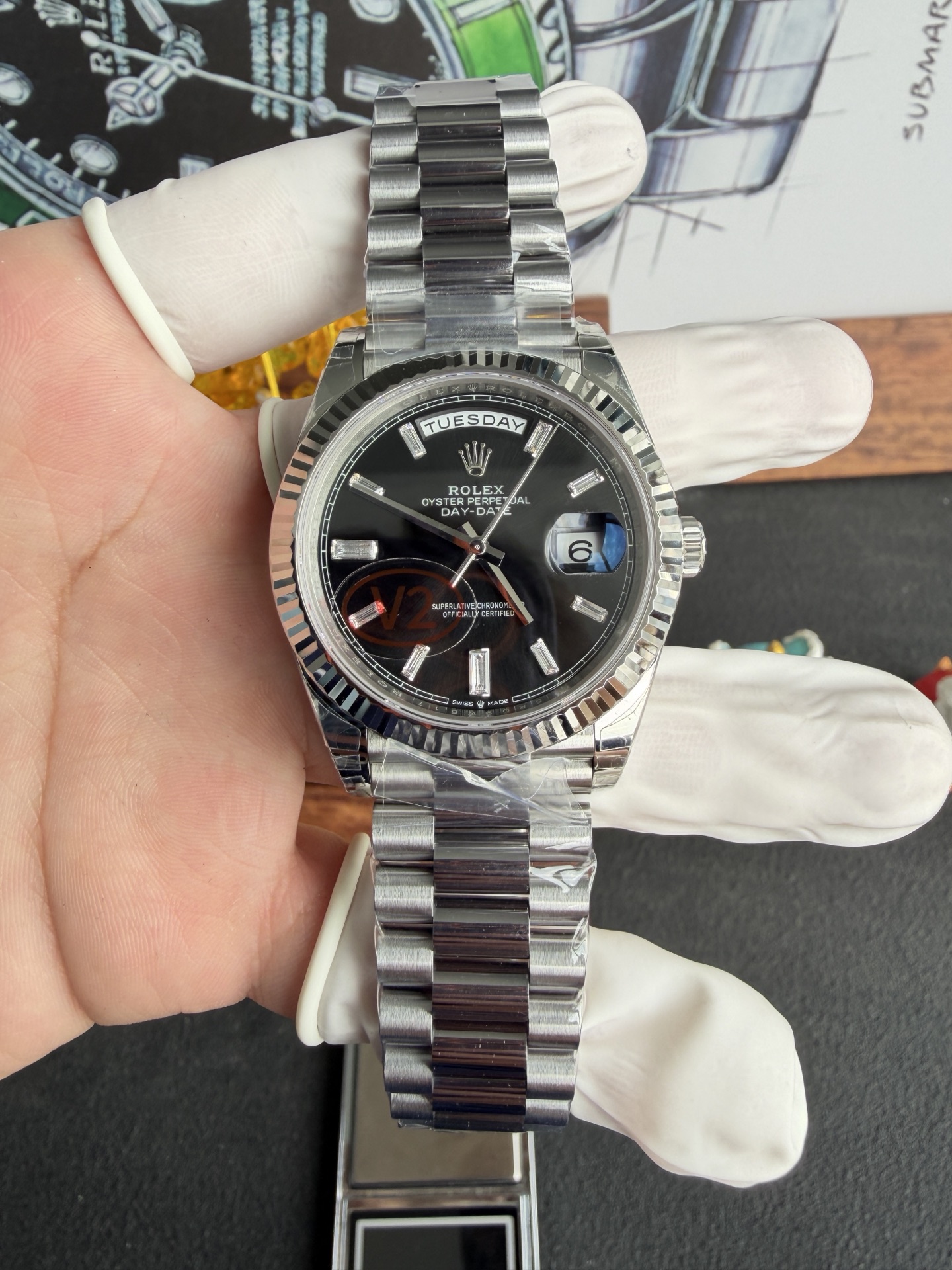 VS l 3255 l 40mm l 데이데이트 Day-date 182g