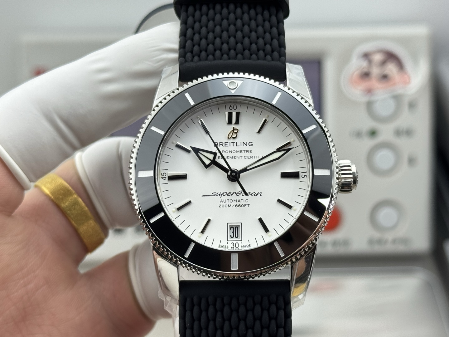 GF l 2824 cal B20 l  42 mm l 브라이틀링 슈퍼오션 헤리티지 B31