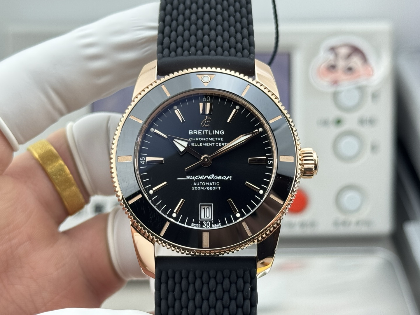 GF l 2824 cal B20 l  42 mm l 브라이틀링 슈퍼오션 헤리티지 B31