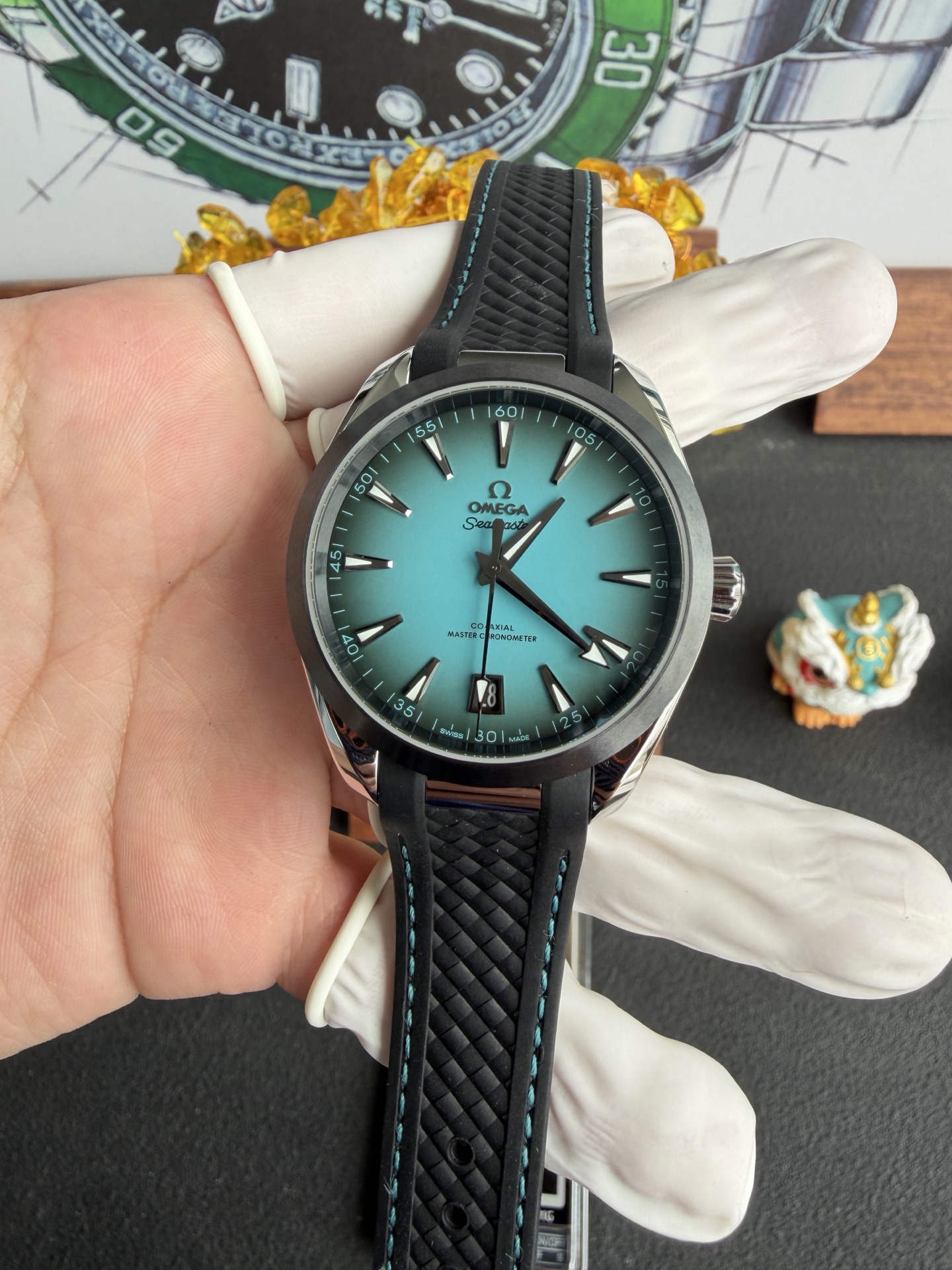 VS l 8900 l 41mm l 씨마스터 레일마스터 테라 220.32.41.21.03.001