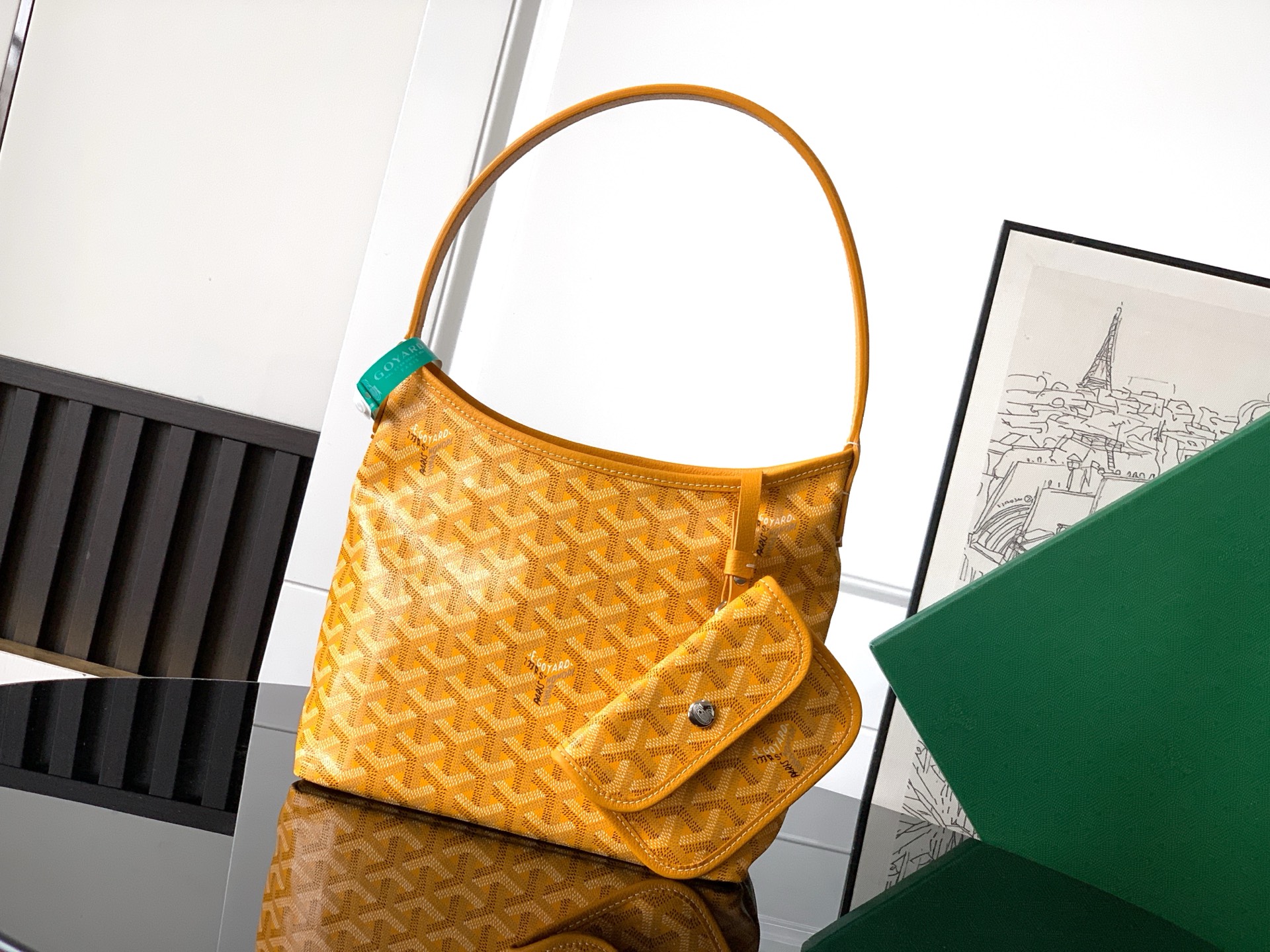 고야드 미니  호보 숄더백  25 cm x 11.5 cm x 22 cm