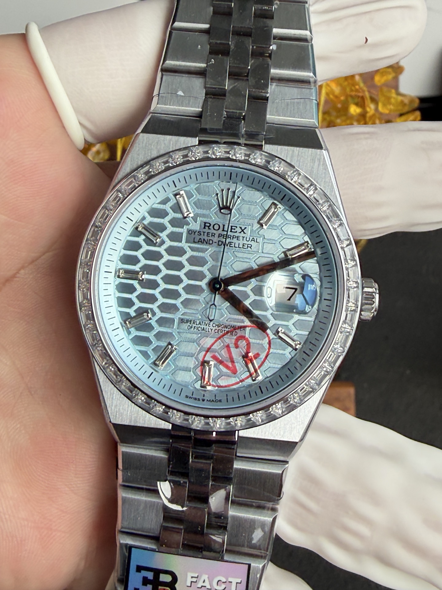 BV2 l Cal.7135 l 40mm l  롤렉스 Land-Dweller 127385TBR-0003 172g