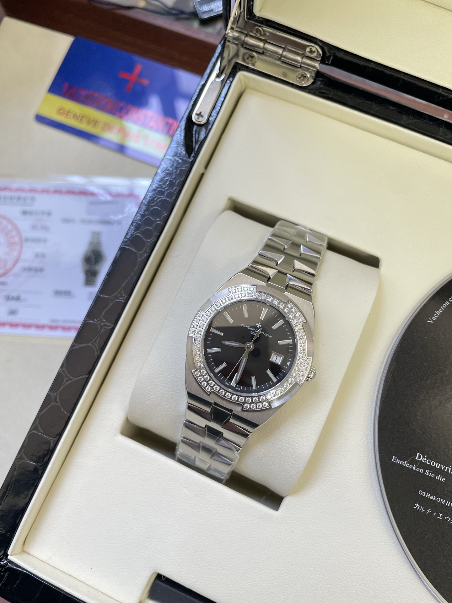 33mm l 바쉐론 콘스탄틴 오버시즈 1205V/100A-B591