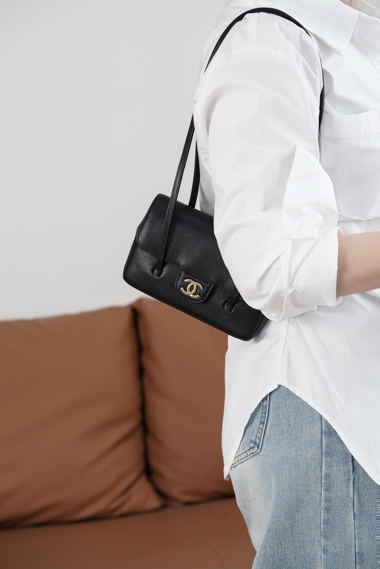 샤* 26P 프레피 코코 제니백 미니   11.5x17x5 cm