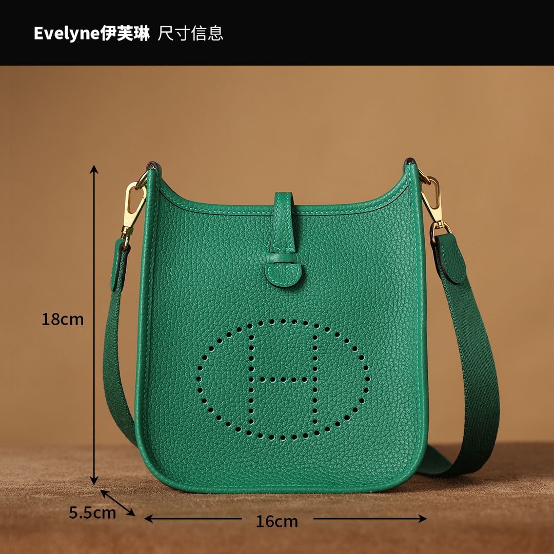M9 Herme* Evelyne 16 bag