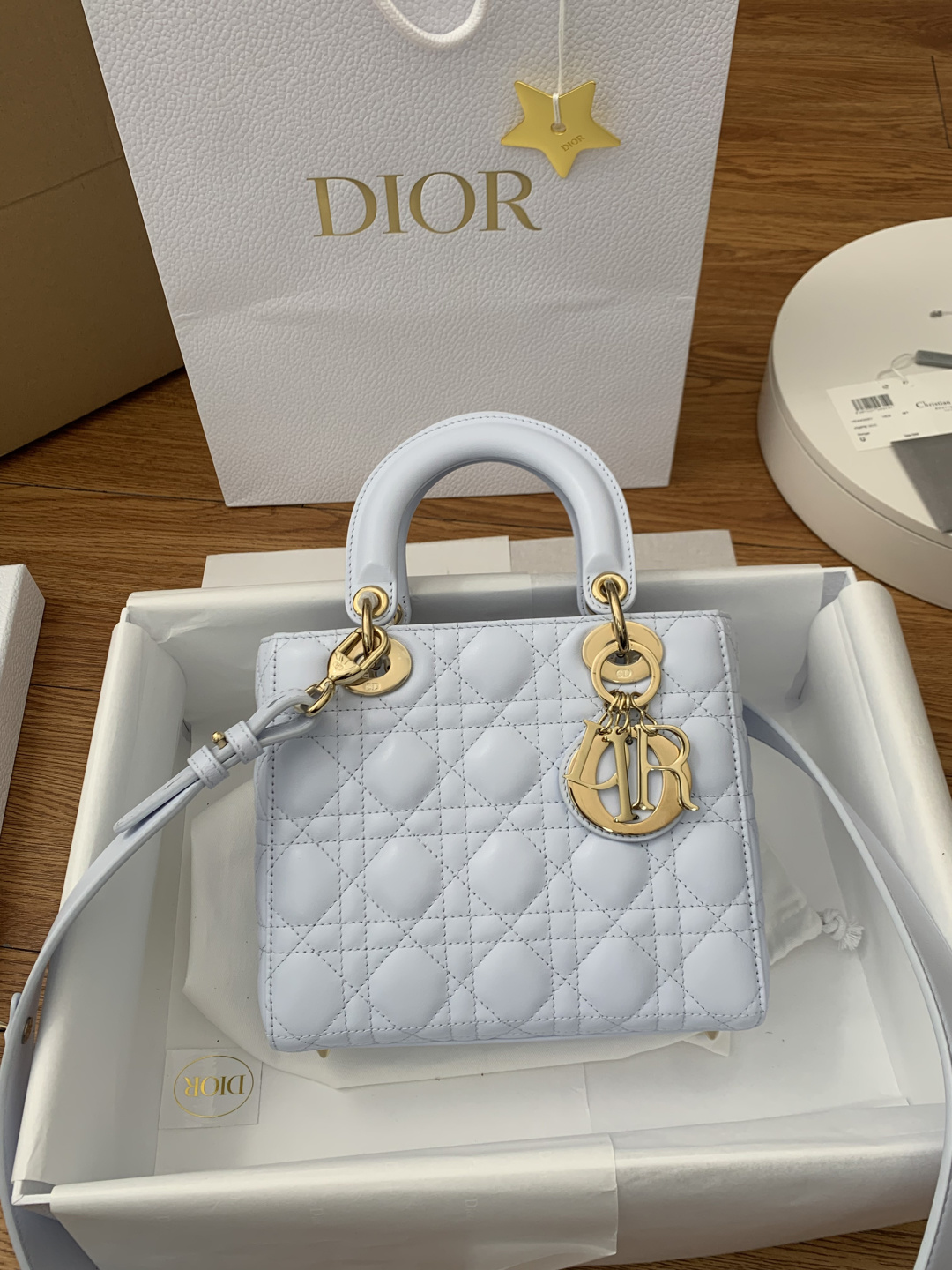 M9 디올 스몰 레이디 디올 My ABCDior 백 20 x 17 x 8cm