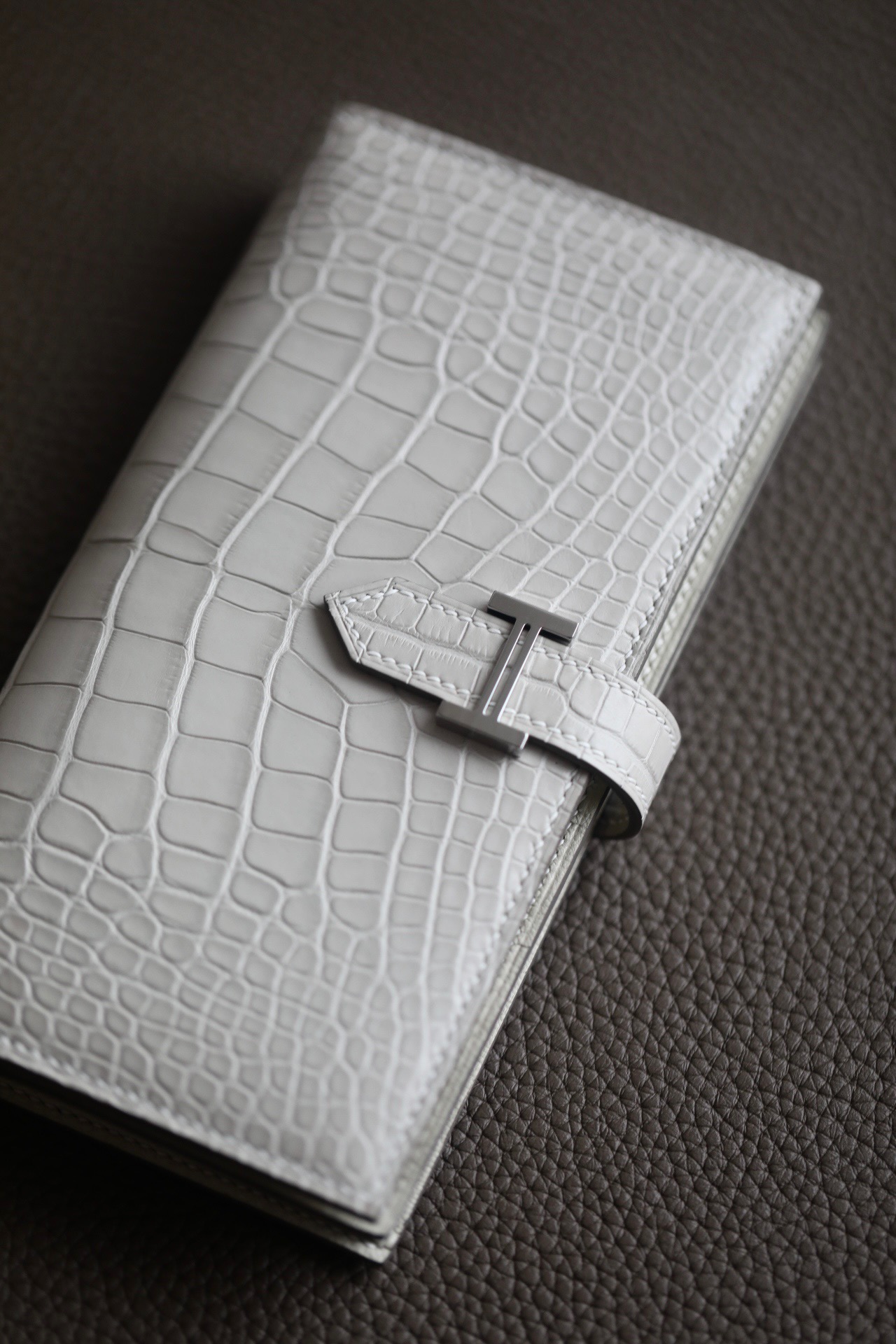 에르메스 크로커 와니 베안장지갑  17.5 *9*0.5cm