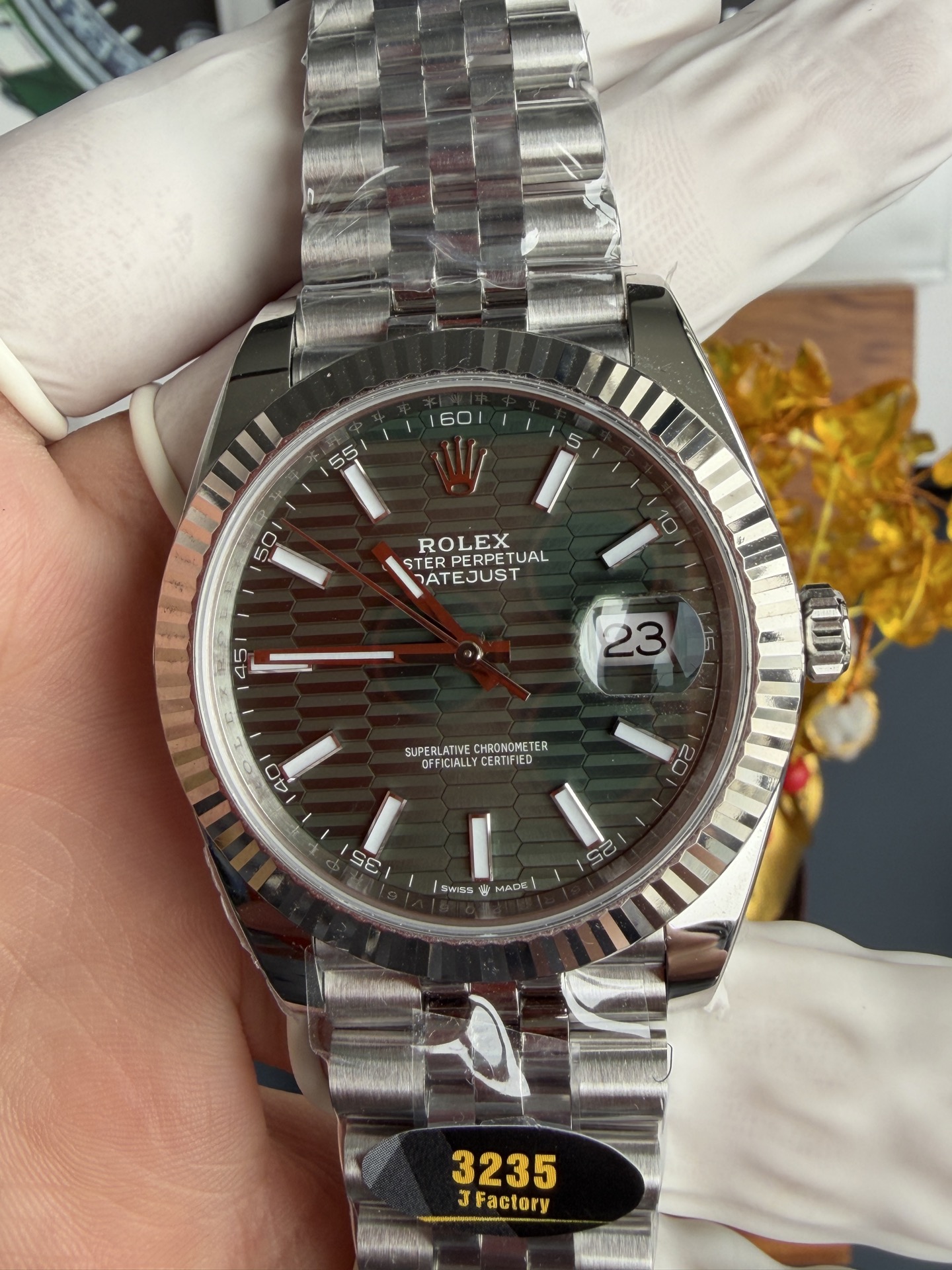 JF | 3235 무브먼트｜41mm l 롤렉스 데이트저스트 126334 프리스프렁 (Free-sprung)