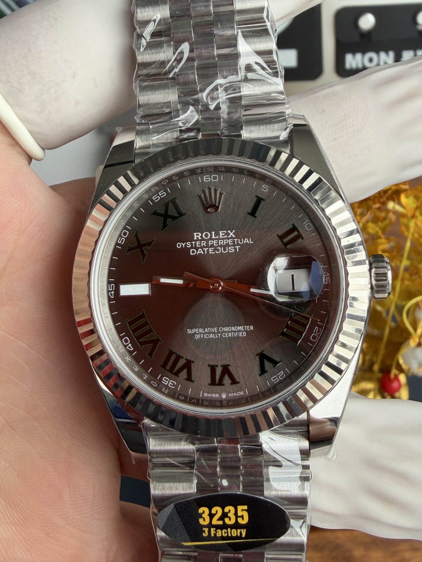 JF | 3235 무브먼트｜41mm l 롤렉스 데이트저스트 126334 프리스프렁 (Free-sprung)