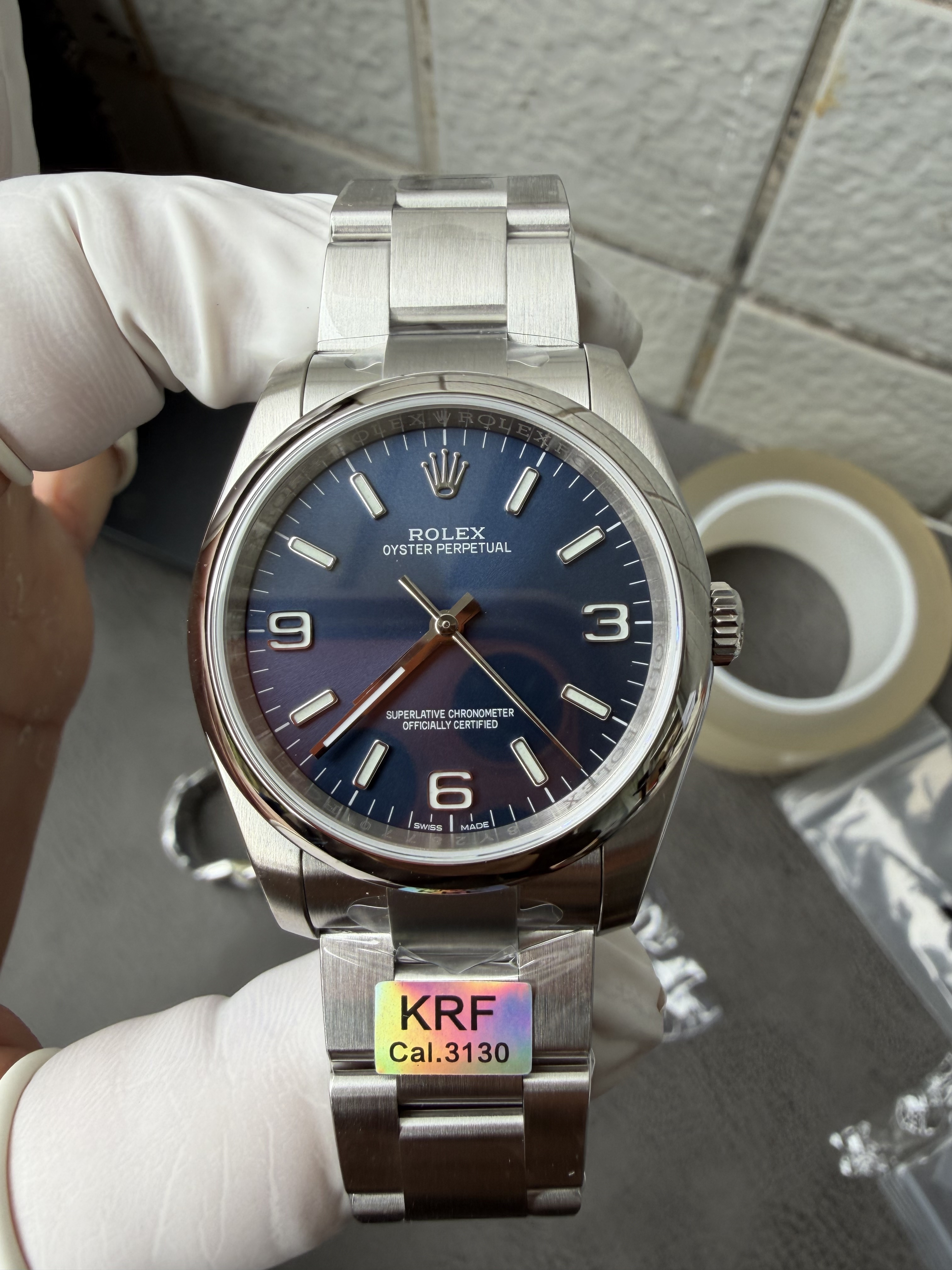 KRF l 3130 무브먼트 l 36mm l 롤렉스 오이스터 퍼페추얼 116000