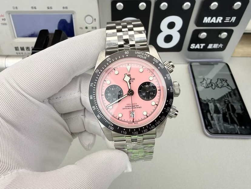 M+ l 7750 l 41mm l 튜더 베이 크로노