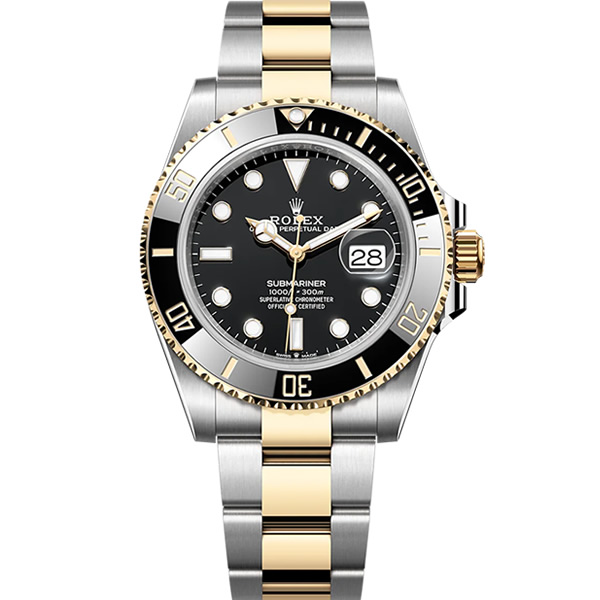 롤렉스 데이트 흑콤 서브마리너 submariner 41mm 